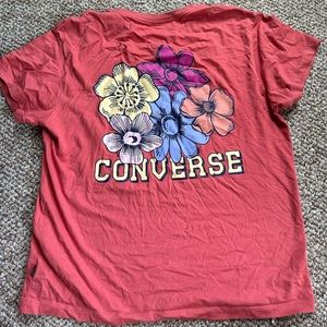Pink Converse T-shirt (Flower Shoppe)